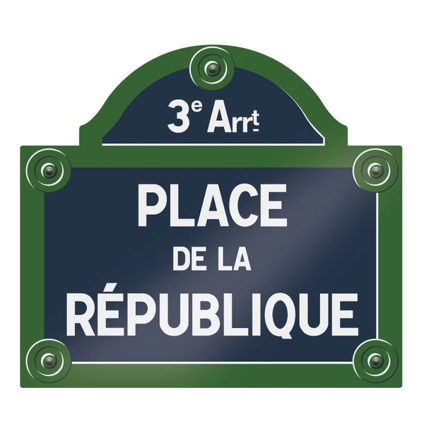 Paris Street Sign Decals - Cover-Alls Decals