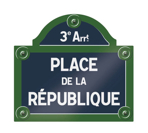 Paris Street Sign Decals - Cover-Alls Decals
