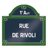 Paris Street Sign Decals - Cover-Alls Decals