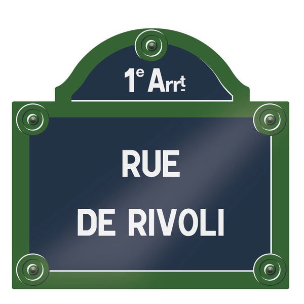 Paris Street Sign Decals - Cover-Alls Decals