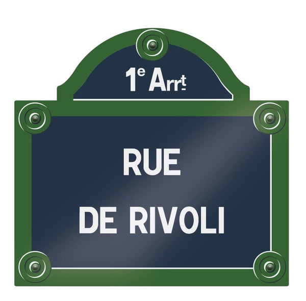Paris Street Sign Decals - Cover-Alls Decals