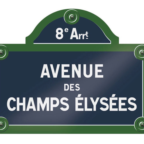 Paris Street Sign Decals - Cover-Alls Decals