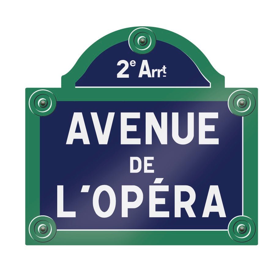 Paris Street Sign Decals - Cover-Alls Decals