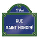  Rue Saint Honoré