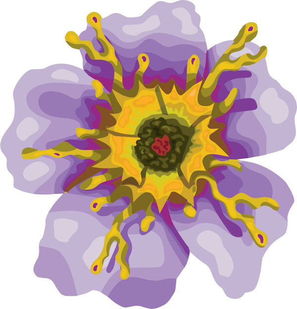 Passionate Flower Decals - Cover-Alls Decals