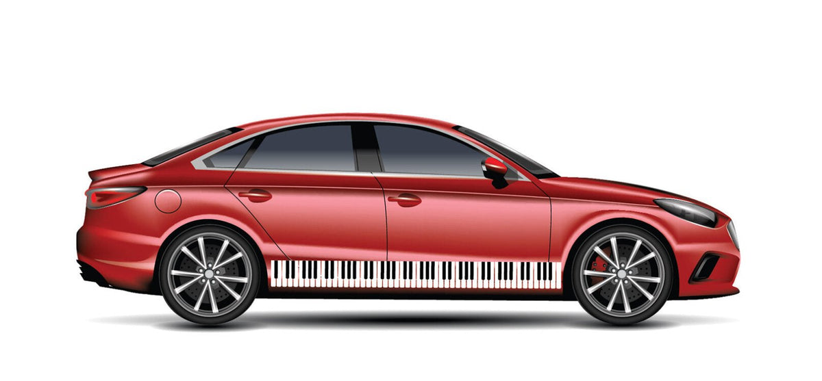 Piano key Decals - Cover-Alls Decals