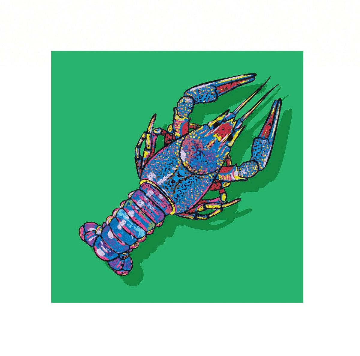 Pop Art Crawfish Decals - Cover-Alls Decals