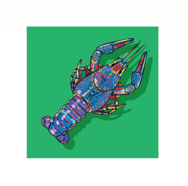 Pop Art Crawfish Decals - Cover-Alls Decals