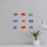 Pop Art Hibiscus - Cover-Alls Decals