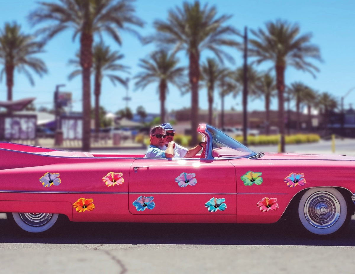 Pop Art Hibiscus - Cover-Alls Decals