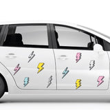 Pop Art Lightning Bolt Decals - Cover-Alls Decals