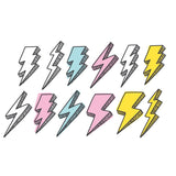 Pop Art Lightning Bolt Decals - Cover-Alls Decals