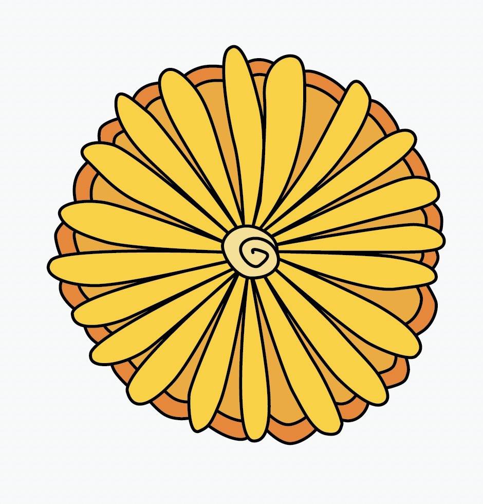 Psychedelic Daisy Decals - Cover-Alls Decals