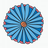 Psychedelic Daisy Decals - Cover-Alls Decals