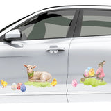 Rabbit with Wheelbarrow Decal - Cover-Alls Decals