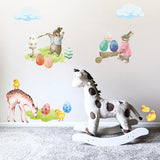 Rabbit with Wheelbarrow Decal - Cover-Alls Decals