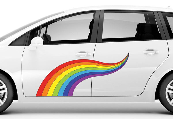 Rainbow Curve Decal - Cover-Alls Decals