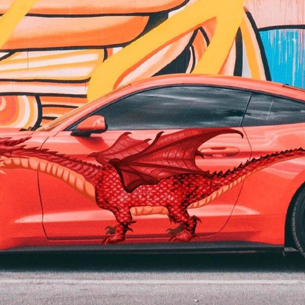 Red Dragon - Cover-Alls Decals