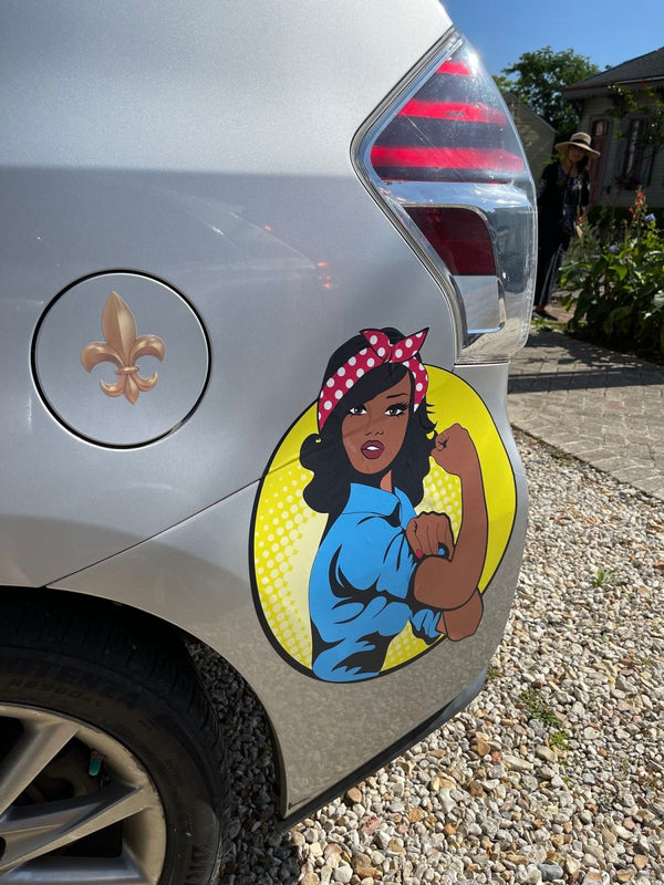 Rosy the Riveter - Cover-Alls Decals