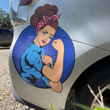 Rosy the Riveter - Cover-Alls Decals