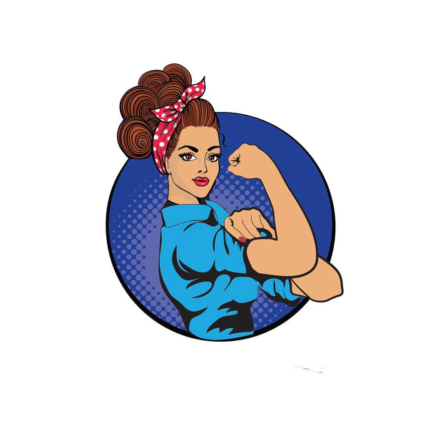 Rosy the Riveter - Cover-Alls Decals