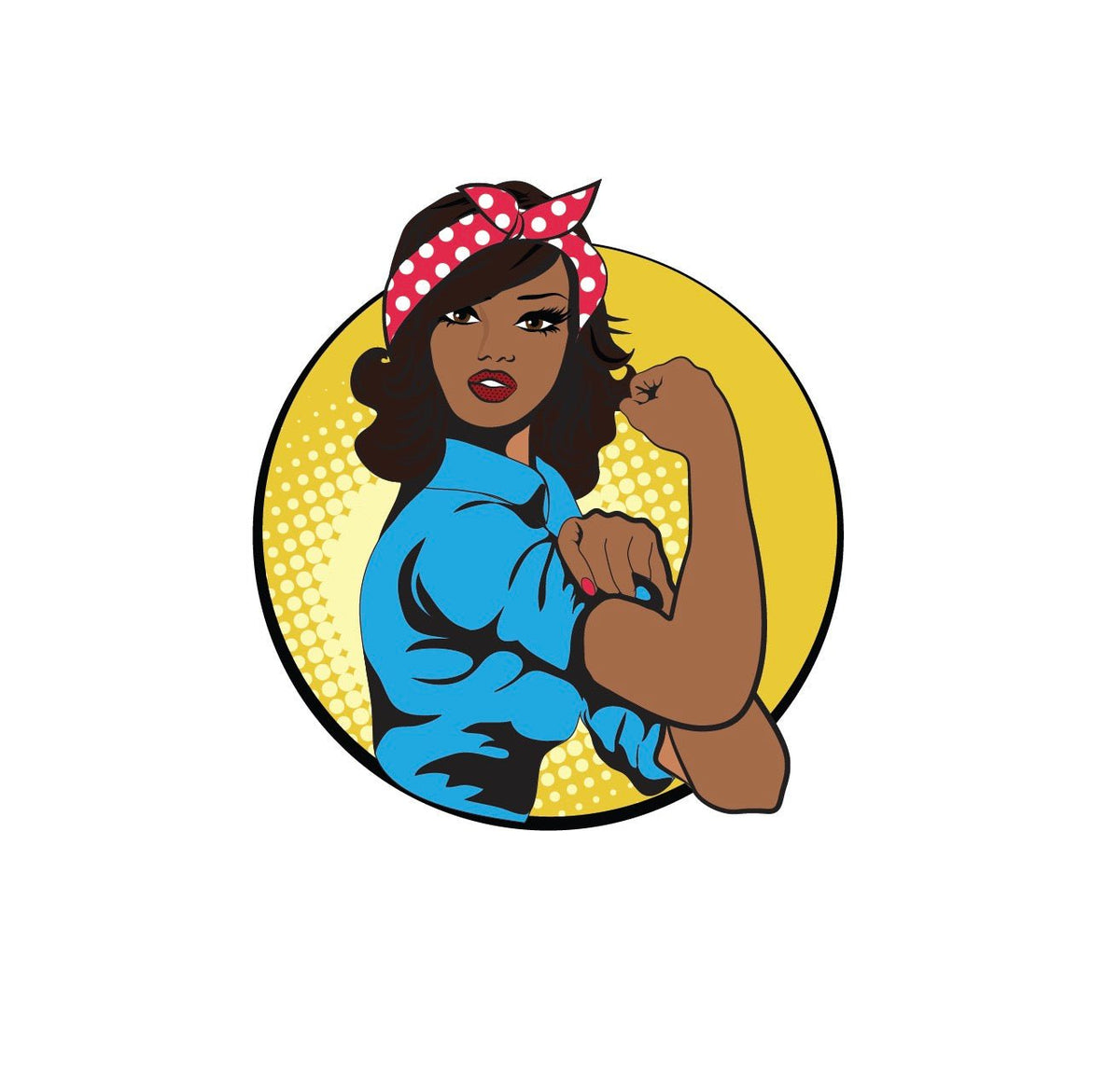 Rosy the Riveter - Cover-Alls Decals