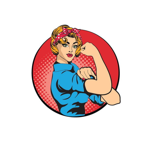 Rosy the Riveter - Cover-Alls Decals