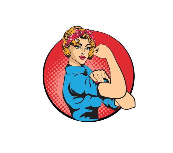 Rosy the Riveter - Cover-Alls Decals