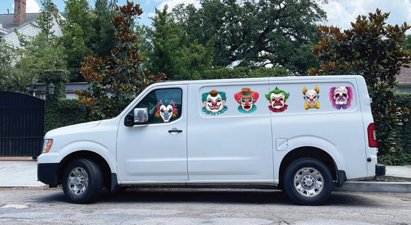 Scary Clowns - Cover-Alls Decals