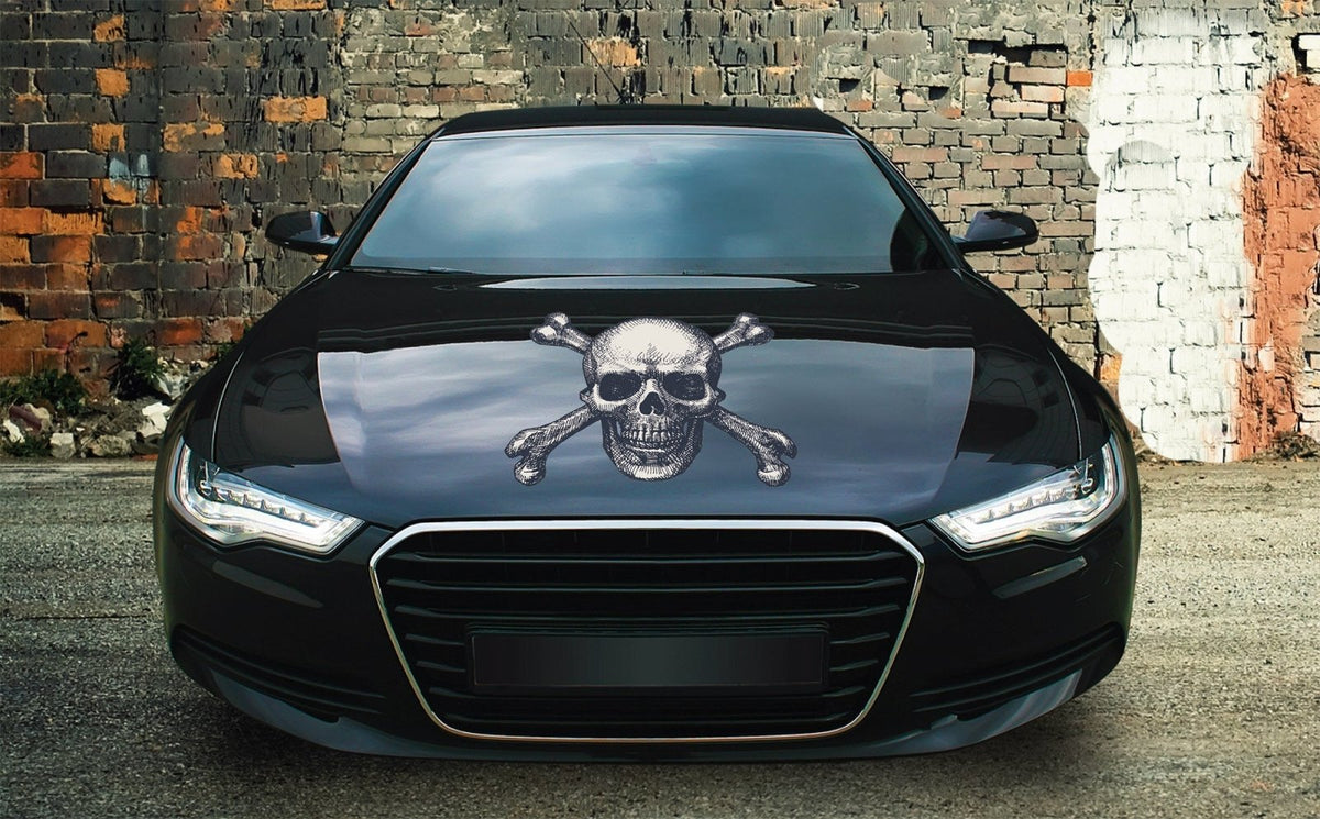 Skull & Crossbone Decals - Cover-Alls Decals