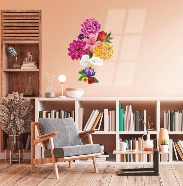 Spring Flower Bouquet Decals - Cover-Alls Decals