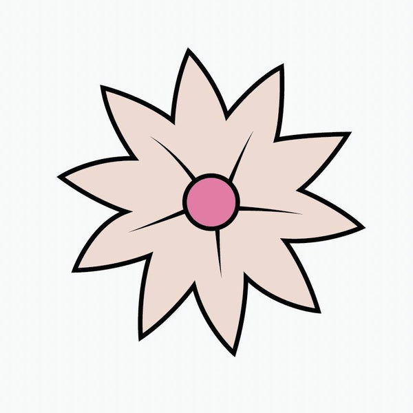 Star Flower Decals - Cover-Alls Decals