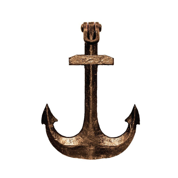 Steampunk Anchor Decal from Cover-Alls isolated on a white background.