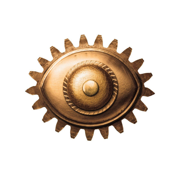 Steampunk Eye Shaped Gear Decal - Cover-Alls Decals