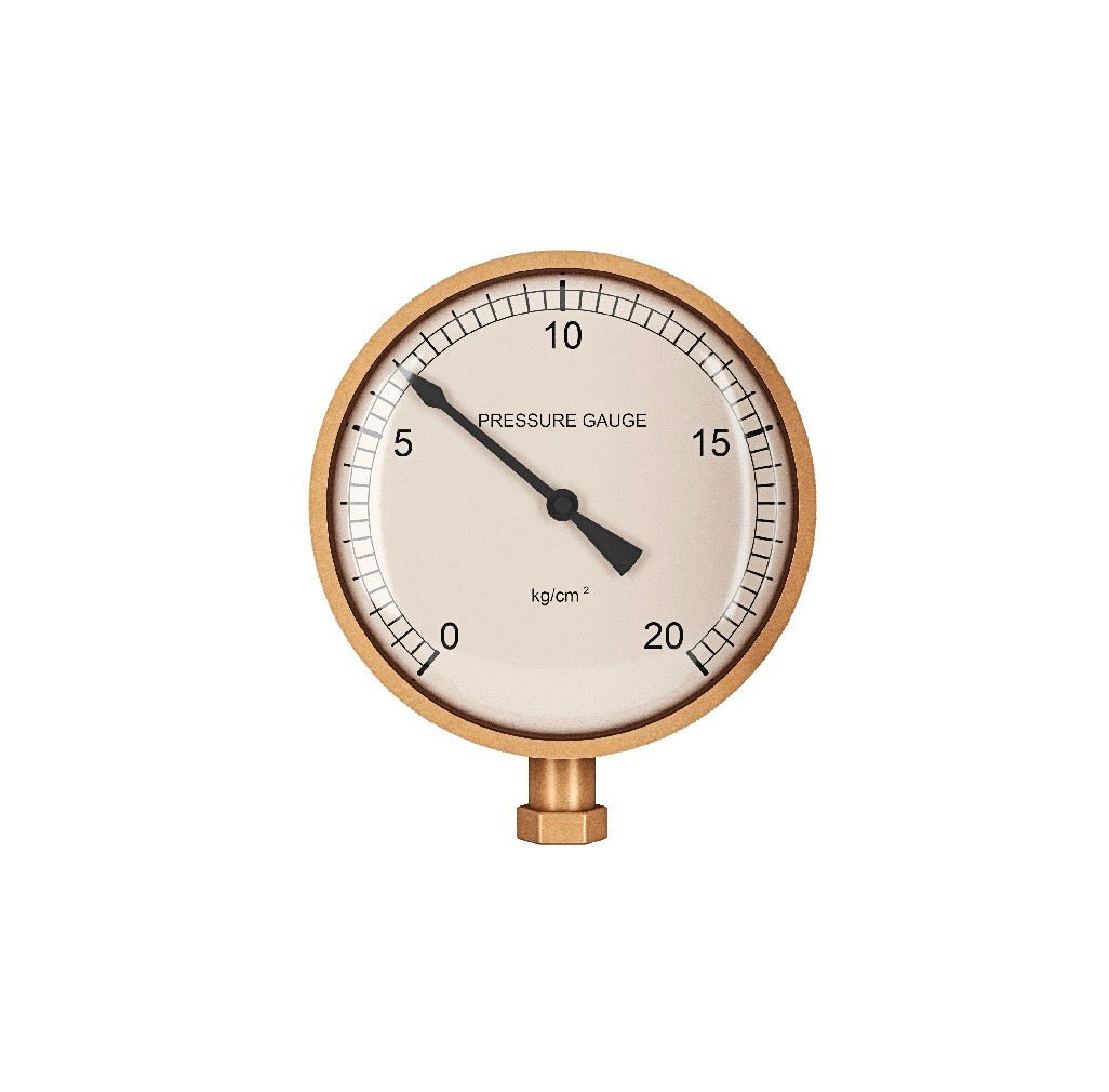 Steampunk Pressure Gauge Decal - Cover-Alls Decals