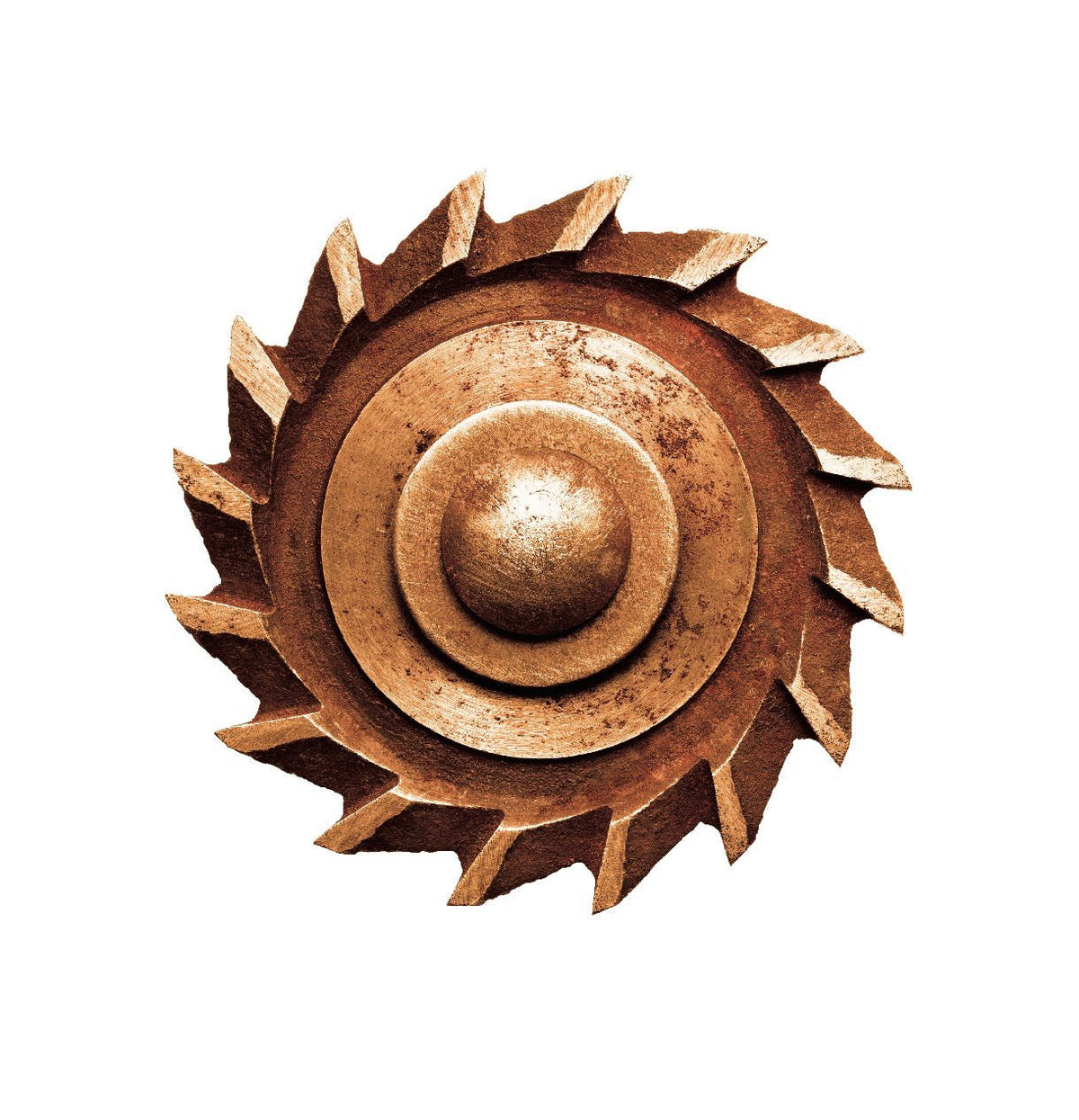 Steampunk Ripsaw Blade Gear Decal - Cover-Alls Decals