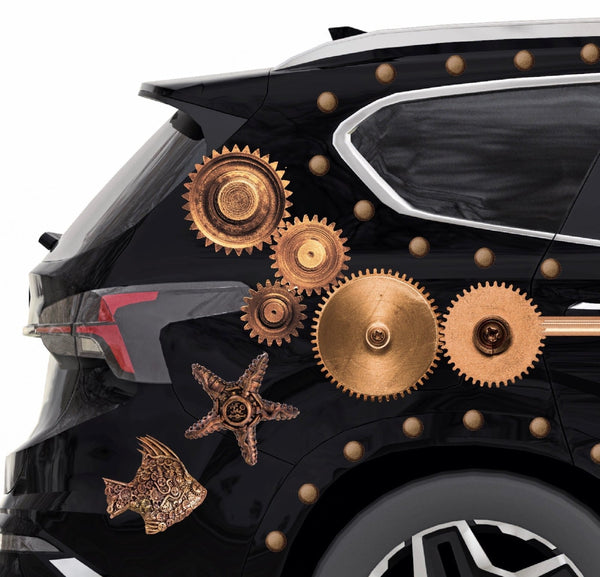 Steampunk Starfish Decal - Cover-Alls Decals