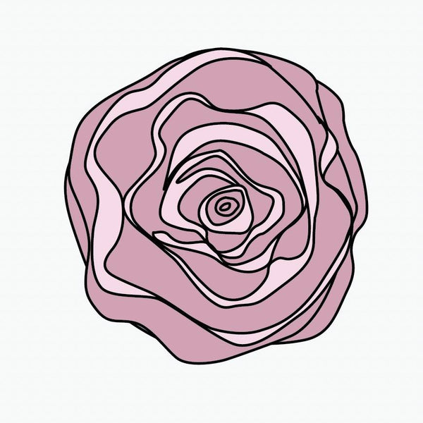 Swirl Rose Decals - Cover-Alls Decals