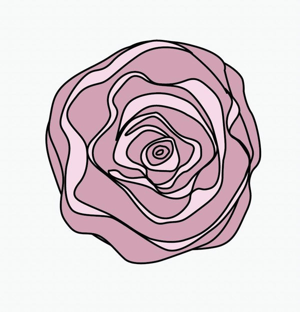 Swirl Rose Decals - Cover-Alls Decals