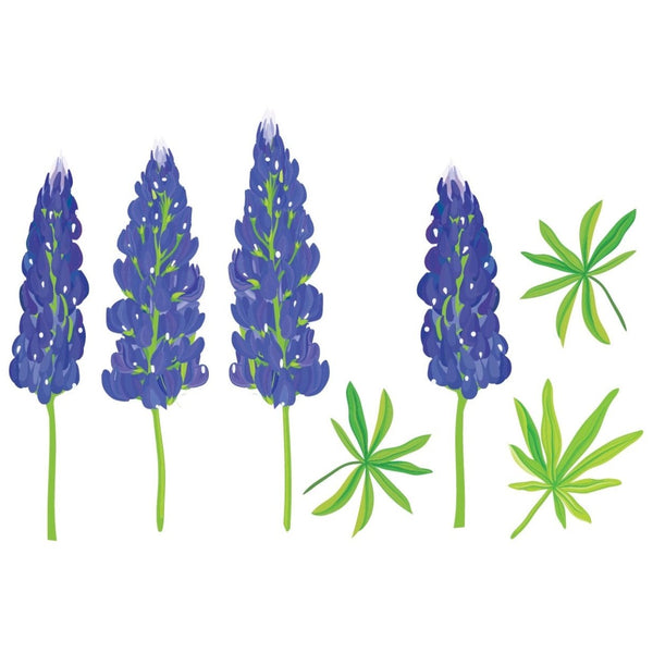 Texas Bluebonnets - Cover-Alls Decals