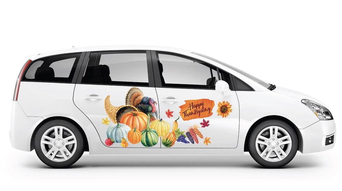 Thanksgiving Cornucopia Decals - Cover-Alls Decals