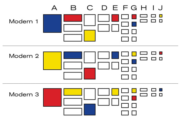 The Modern Art Kit Decals - Cover-Alls Decals