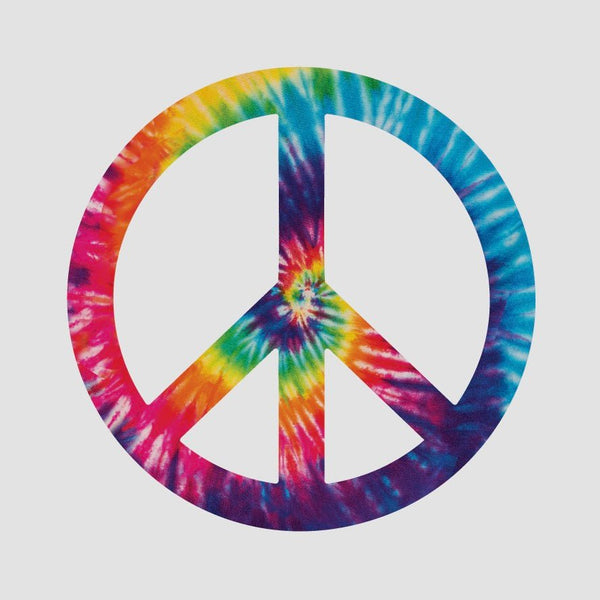 Tie-dye Peace Sign - CoverAlls Decals