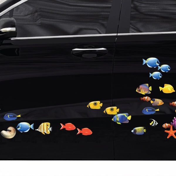 Tropical Fish Decals - Cover-Alls Decals