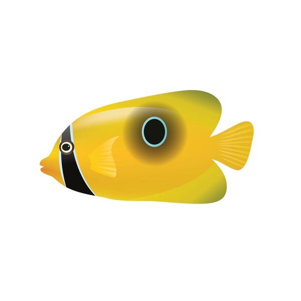 Tropical Fish Decals - Cover-Alls Decals