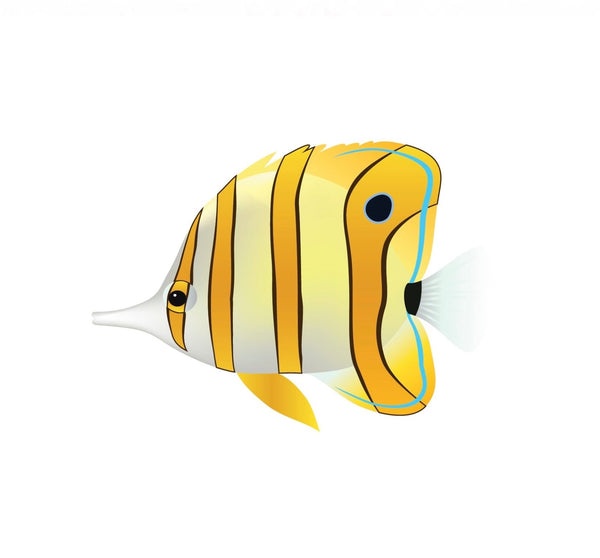 Tropical Fish Decals - Cover-Alls Decals