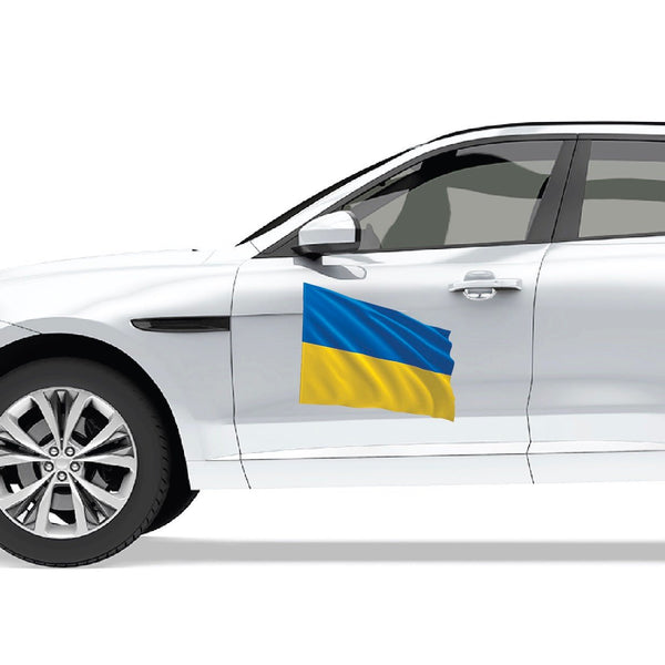 Ukrainian Flag - Cover-Alls Decals