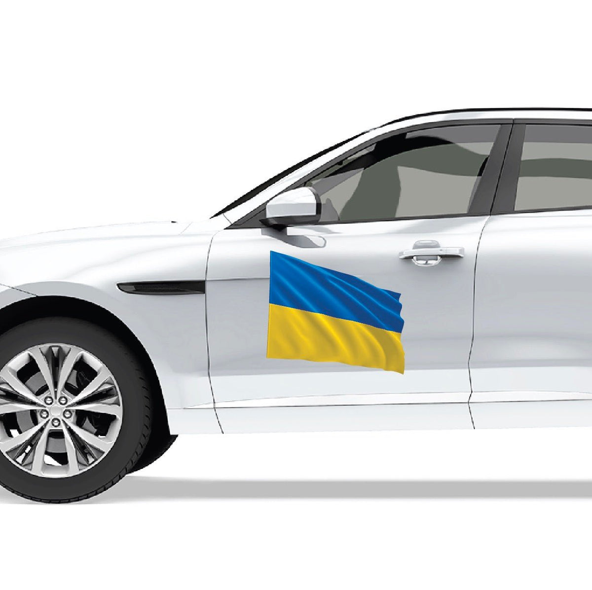 Ukrainian Flag - Cover-Alls Decals