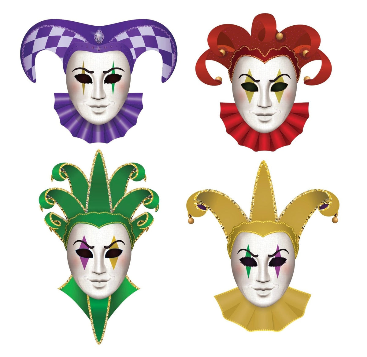 Venetian Masks - Cover-Alls Decals