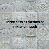 Vintage Ceiling Tiles - Cover-Alls Decals
